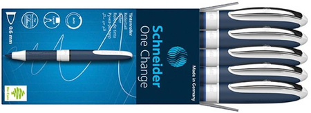 PIÓRO KULKOWE SCHNEIDER ONE CHANGE NIEBIESKIE 0.6MM