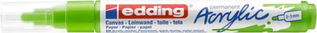 MARKER AKRYLOWY EDDING 5100 MATOWY ŻÓŁTOZIELONY 2-3 MM