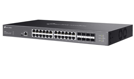 TP-LINK PRZEŁĄCZNIK ZARZĄDZALNY OMADA SX3832  24-PORT 10GBASE-T L2+ WITH 8 10GE  SFP+ SLOTS