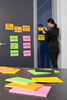 KARTECZKI SAMOPRZYLEPNE 200X149MM 3M POST-IT® SUPER STICKY 6845-SSP MIX KOLORÓW 4X45 KART