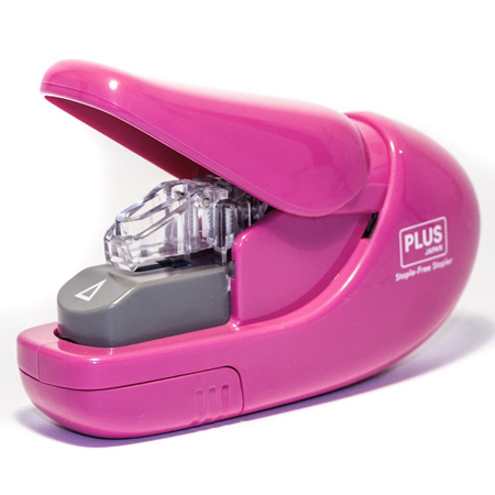 ZSZYWACZ PLUS STAPLE-FREE SL106-AB RÓŻOWY 5 KART
