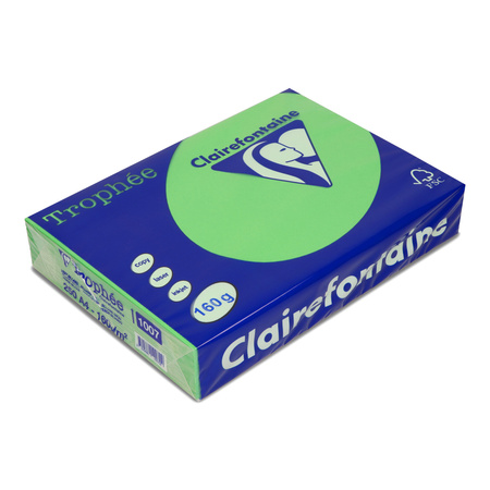 PAPIER KSERO KOLOR A4 TROPHEE ZIELEŃ BILARDOWA 160G 250 ARK