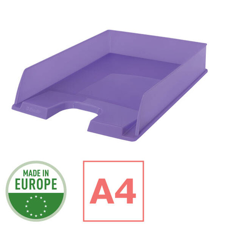 SZUFLADA NA DOKUMENTY A4 ESSELTE COLOUR'BREEZE 628454 LAWENDOWY 254X61X350MM
