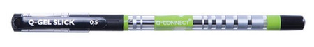 DŁUGOPIS ŻELOWO FLUIDOWY Q-CONNECT CZARNY 0.5MM