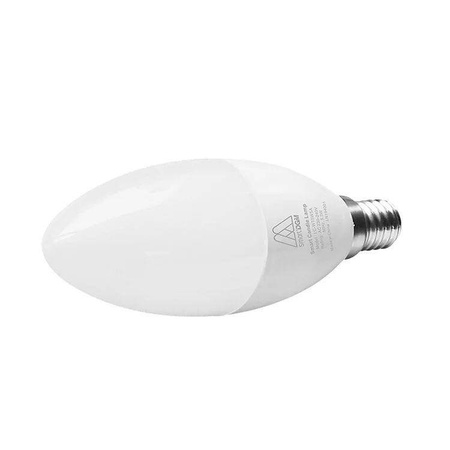 ŻARÓWKA LED 5,5W BIAŁA DGM SMART CANDLE BULB LC-WT5W5A GWINT E14 2700 - 6500 K 470 LM WIFI 2.4