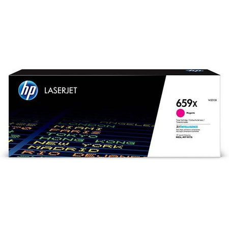 HP ORYGINALNY TONER W2013X, MAGENTA, 29000S, HP 659X, HIGH CAPACITY, HP COLOR LASERJET ENTERPRISE M856DN,M856X,COLOR LASER