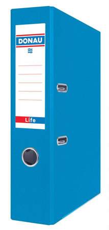 SEGREGATOR A4 DONAU LIFE 75MM NIEBIESKI NEON