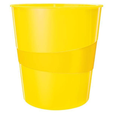 Kosz na śmieci 15l LEITZ WOW 52781016 żółty metaliczny