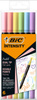 PISAKI DWUSTRONNE BIC INTENSITY DUAL TIP PASTEL 503826 MIX*6