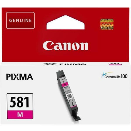 TUSZ ORYGINALNY CANON CLI581M 2104C001 MAGENTA 223 STRON