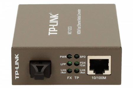 TP-LINK MC112CS MEDIA KONWERTER 10/100 WDM