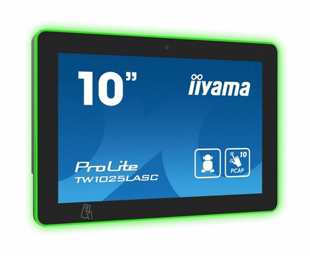 IIYAMA MONITOR 10 CALI TW1025ALASC B1PNR,10 PUNKTÓW DOTYKOWYCH IPS WIFI