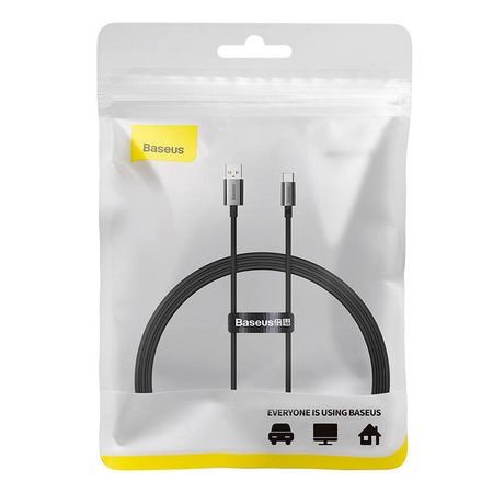 KABEL USB DO USB-C BASEUS SUPERIOR 100W 1M (CZARNY)