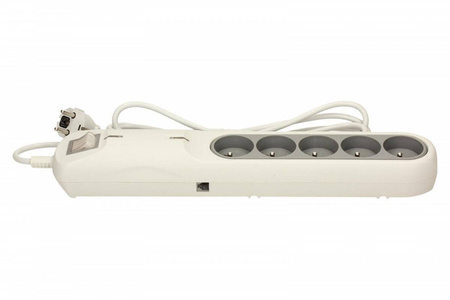 LESTAR LISTWA PRZECIWPRZEPIĘCIOWA LFT-2005, 3L EMI/RFI, 2.5M, SZARA