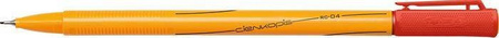 Cienkopis RYSTOR 403-001 czerwony 0.4 żółta obudowa