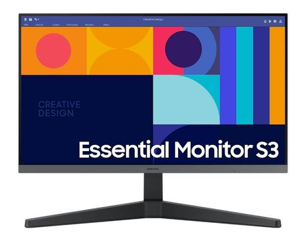 SAMSUNG MONITOR 24 CALE LS24C330GAUXEN IPS 1920X1080 FHD 16:9 1XHDMI 1XDP 4MS(GT) 100HZ PŁASKI 2 LATA D2D