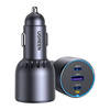 Ładowarka samochodowa UGREEN EC703 75W USB+2x USB-C (czarna)