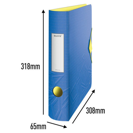 SEGREGATOR A4 LEITZ 180° ACTIVE URBAN CHIC 82 MM 11170032 NIEBIESKI