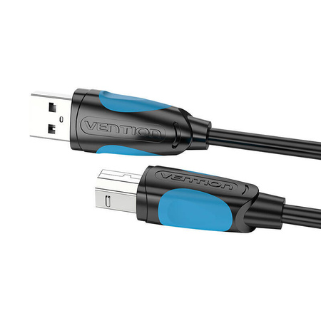 KABEL DO DRUKARKI USB 2.0 A DO USB-B VENTION VAS-A16-B150 1,5M CZARNY