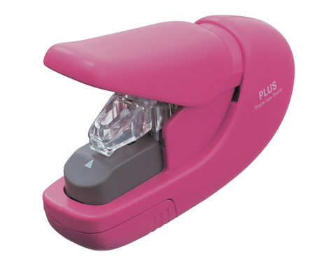 ZSZYWACZ PLUS STAPLE-FREE SL106-AB RÓŻOWY 5 KART