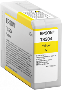 TUSZ ORYGINALNY EPSON T8504 C13T850400 YELLOW 80 ML