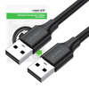 Kabel USB do USB 2.0 UGREEN US102, 1m (czarny)