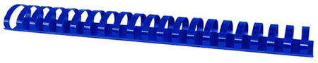 GRZBIET PLASTIKOWY 45MM (440 KARTEK) OFFICE PRODUCTS NIEBIESKI 50 SZT.
