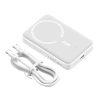 Powerbank mini Baseus 10000mAh, USB-C 30W (biały)
