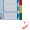 PRZEKŁADKI A5 ESSELTE 15264 MIX PP 5SZT