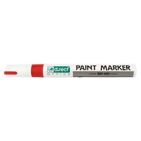 MARKER OLEJOWY D.RECT SP-101 CZERWONY 2-4.5MM