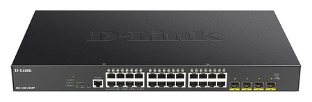 D-Link Przełącznik DGS-1250-28XMP 24GE PoE+ 4SFP+