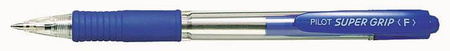 DŁUGOPIS KULKOWY AUTOMATYCZNY PILOT SUPER GRIP BPGP-10R-F-L NIEBIESKI 0.7