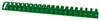 GRZBIET PLASTIKOWY 38MM (350 KARTEK) OFFICE PRODUCTS ZIELONY 50 SZT.