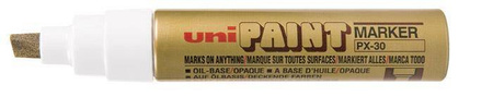 MARKER OLEJOWY UNI PX-30 66846 ZŁOTY ŚCIĘTA KOŃCÓWKA 4.8-8.5MM