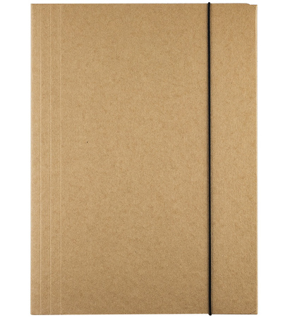 TECZKA Z GUMKĄ A4 GRAND GR-442E 120-1989 NATURAL KARTON 300G