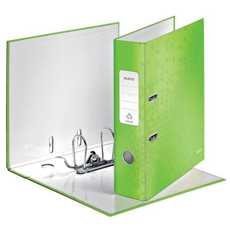 Segregator A4 laminowany LEITZ WOW 80mm 10050054 zielony