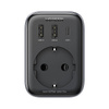 ADAPTER PODRÓŻNY EU NA US UGREEN CD314 2XUSB-A, 1XUSB-C