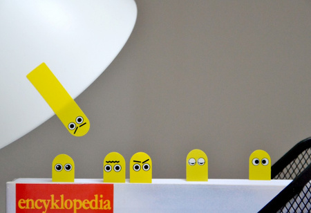 ZAKŁADKI INDEKSUJĄCE FOLIOWE 12X45MM SMART PET FRESH BUŹKI 5X25SZT