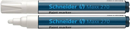 MARKER OLEJOWY SCHNEIDER MAXX 270 BIAŁY OKRĄGŁA 1-3MM