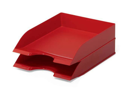 SZUFLADA A4 DO C4 DURABLE BASIC 1701672080 CZERWONA 253X63X337MM