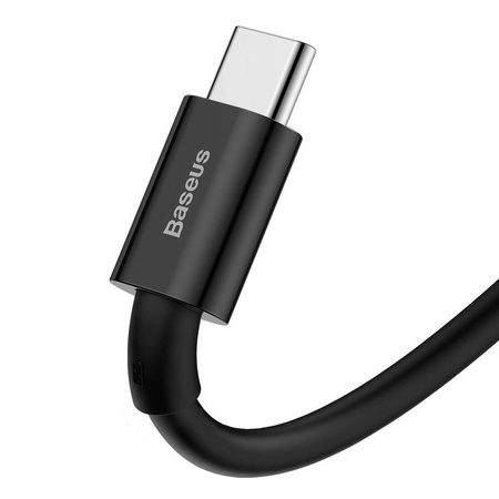KABEL USB DO USB-C BASEUS SUPERIOR SERIES, 66W, 1M (CZARNY)