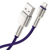 Kabel BASEUS Cafule USB-A-Lightning 1m (fioletowy)