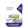 VERBATIM USB FLASH DISK, USB 2.0, 128GB, STORE,N,GO PINSTRIPE, ZIELONY, 49462, DO ARCHIWIZACJI DANYCH