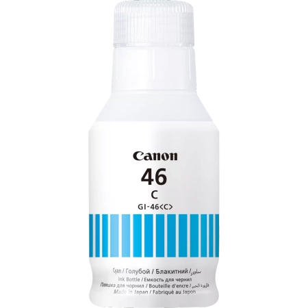 CANON ORYGINALNY INK / TUSZ 4427C001, CYAN, 14000S, GI-46 C, CANON MAXIFY GX6040, GX7040