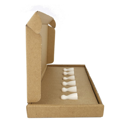 MAGNESY NEODYMOWE LEVIATAN BOWLING BIAŁE 6SZT