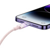 KABEL SZYBKO ŁADUJĄCY BASEUS USB-C DO LIGHTNING EXPLORER SERIES 1M, 20W (RÓŻOWY)