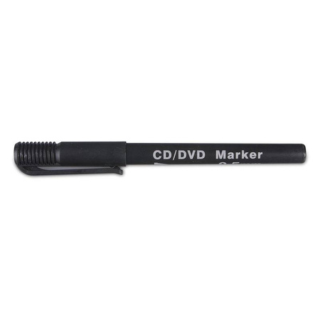 MARKER CD/DVD DONAU CZARNY 0.3-0.4MM