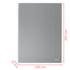 KOŁONOTATNIK A4 ESSELTE COLOUR'BREEZE 628479 LAWENDOWY W KRATKĘ KARTON 80KART