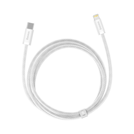 KABEL USB-C DO LIGHTNING BASEUS DYNAMIC, 20W, 1M (BIAŁY)