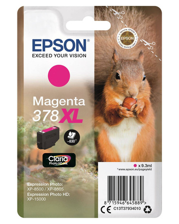 TUSZ ORYGINALNY EPSON T3793 C13T37934010 MAGENTA 830 STRON